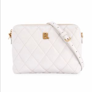Balenciaga B Quilted Camera Crossbody Bag